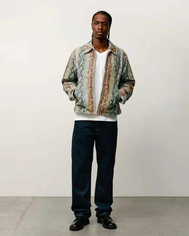 GARAGE JACKET LEATHER made by Stussy