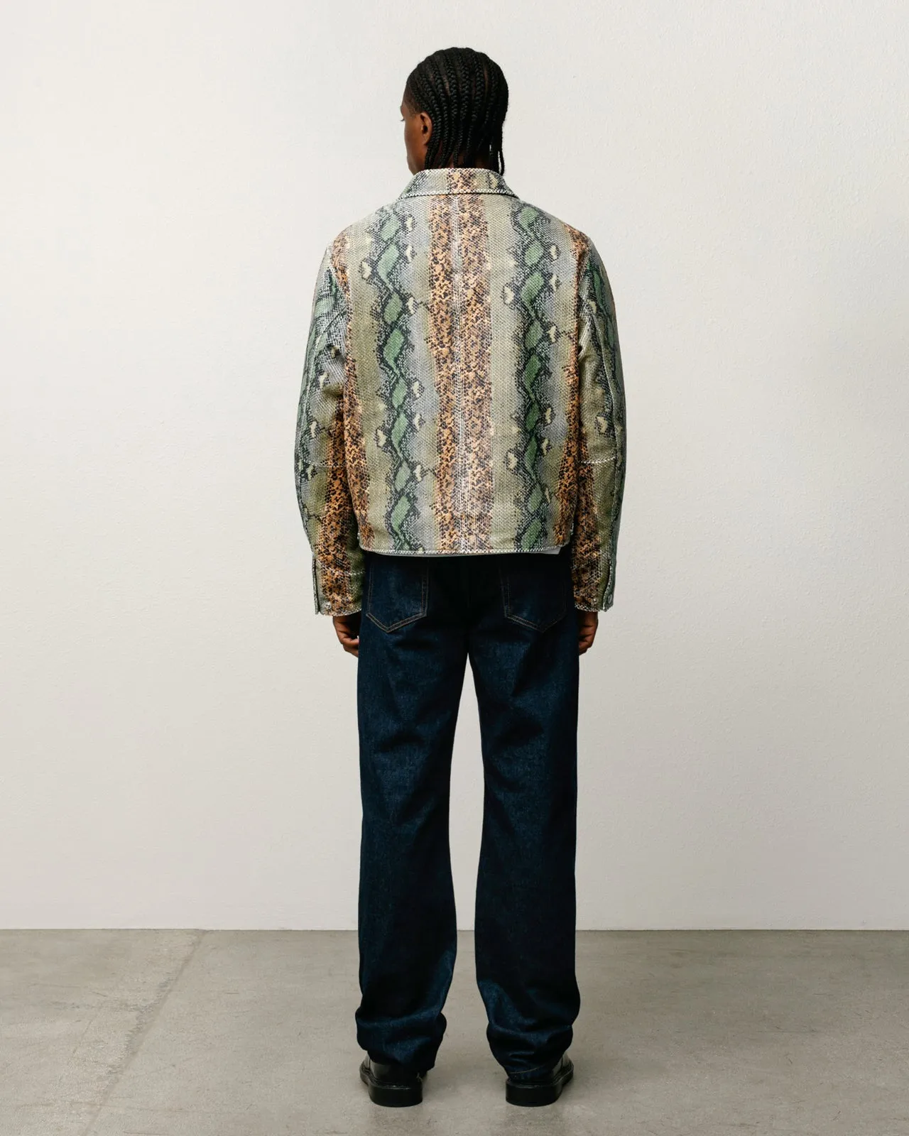 GARAGE JACKET LEATHER sold by Stussy product image thumbnail 2