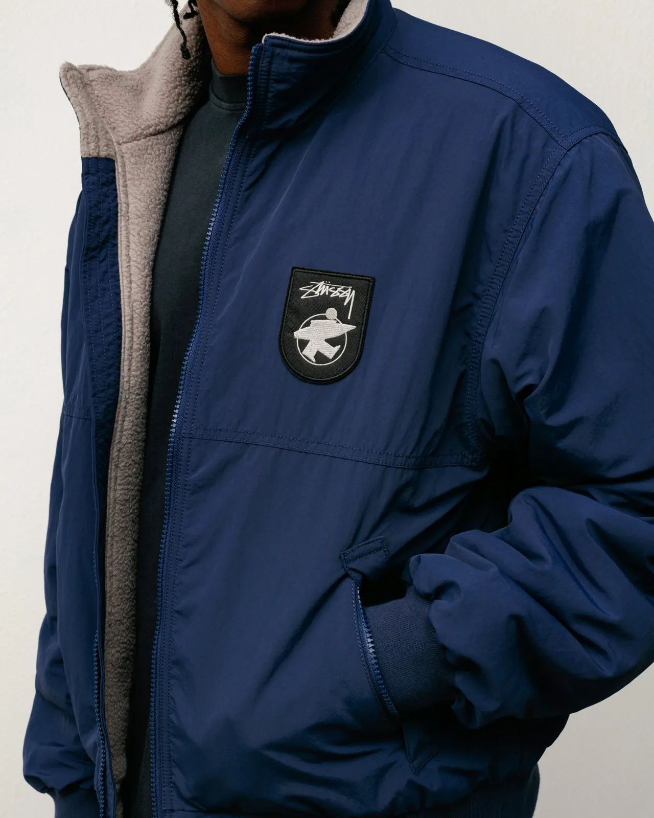 POLAR FLEECE LINED JACKET sold by Stussy product image thumbnail 3