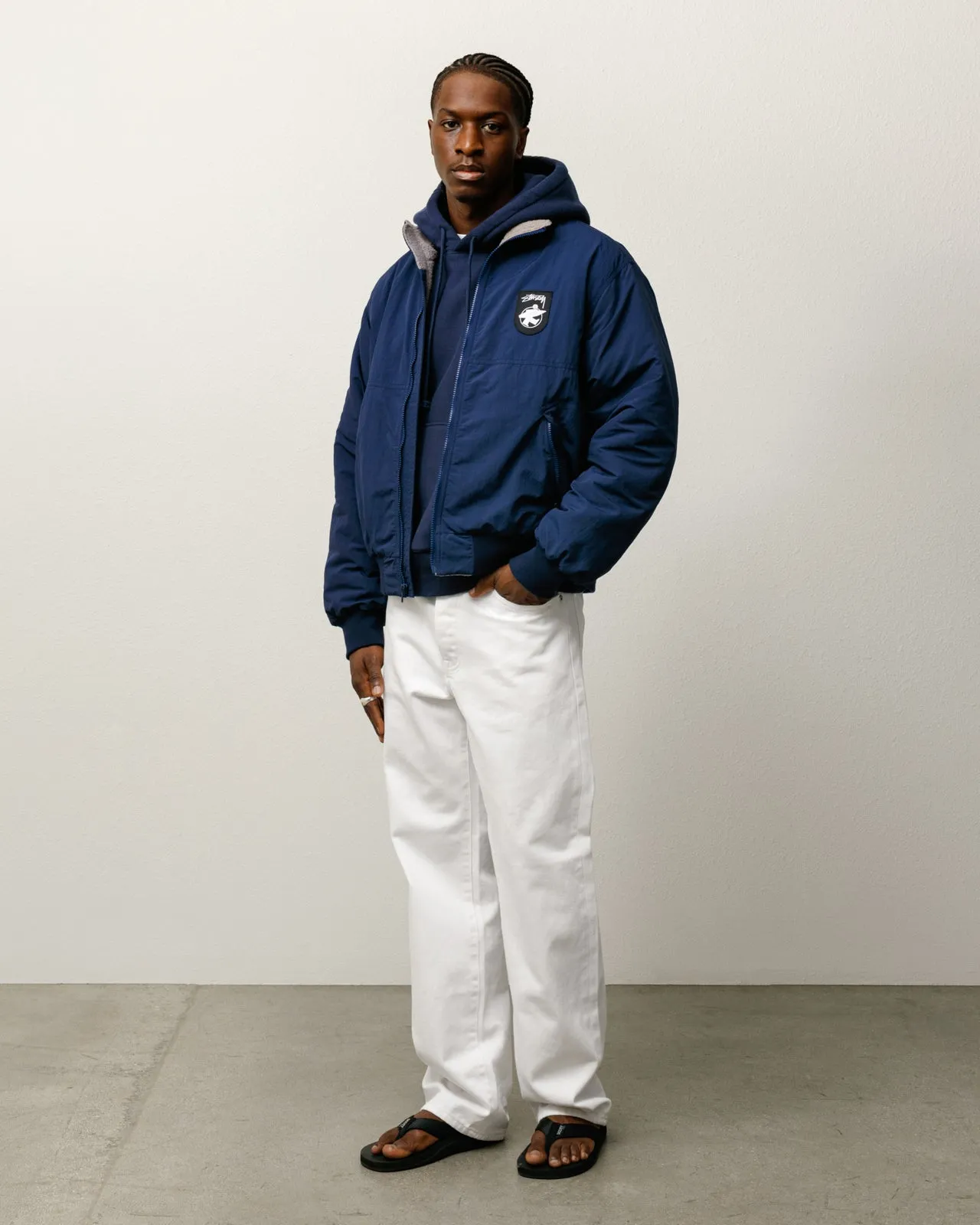 POLAR FLEECE LINED JACKET sold by Stussy product image thumbnail 2