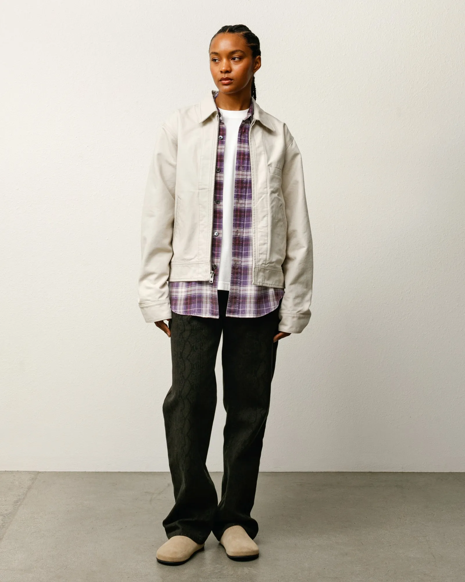WORK JACKET COLLARED sold by Stussy