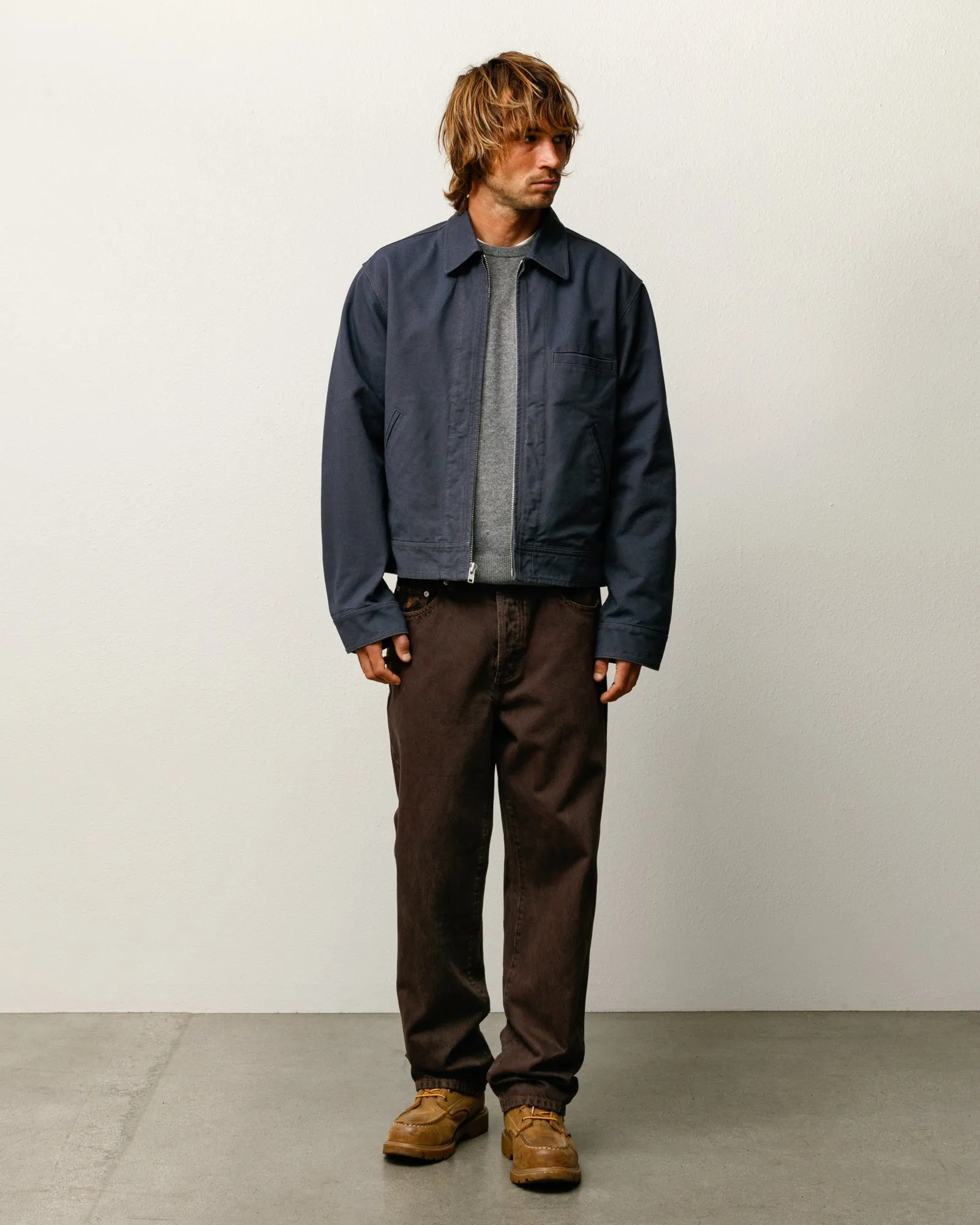 WORK JACKET COLLARED sold by Stussy