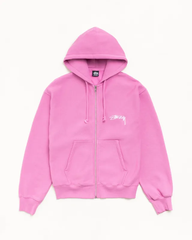 SKATE STACK ZIP HOODIE PIGMENT DYED made by Stussy