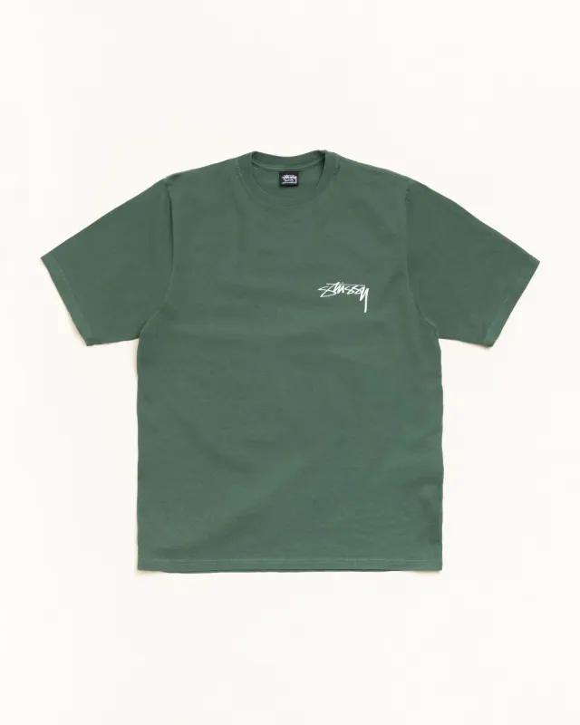 SKATE STACK TEE PIGMENT DYED made by Stussy