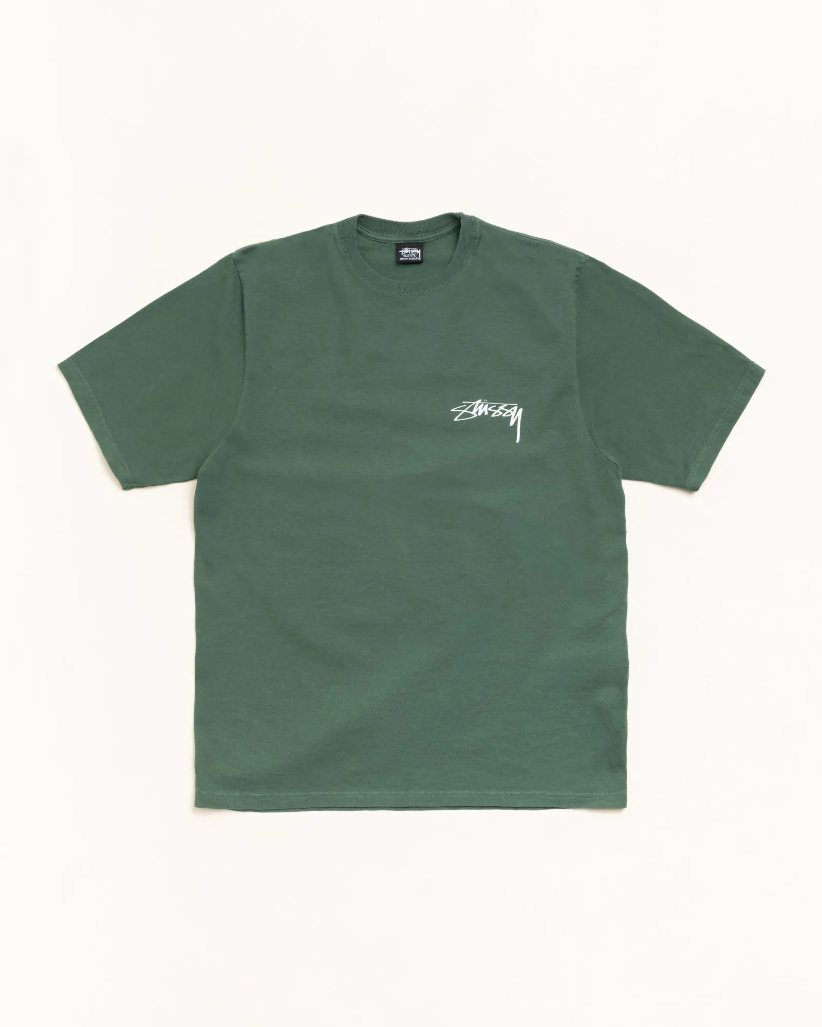 SKATE STACK TEE PIGMENT DYED sold by Stussy