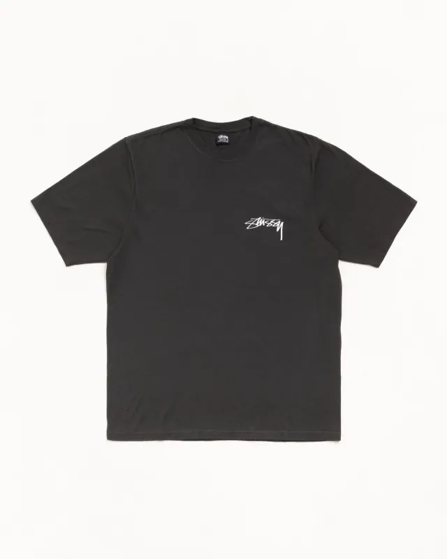 SKATE STACK TEE PIGMENT DYED made by Stussy