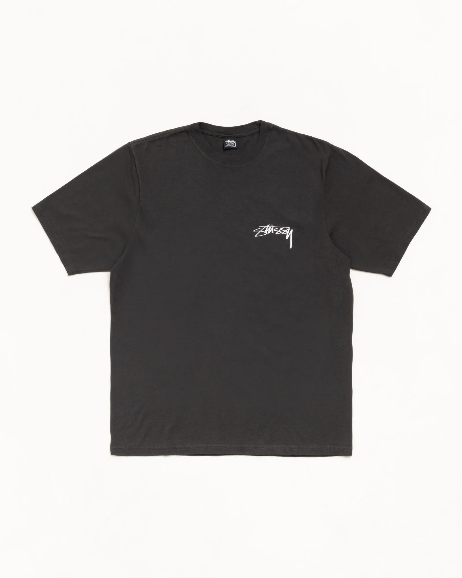 SKATE STACK TEE PIGMENT DYED sold by Stussy