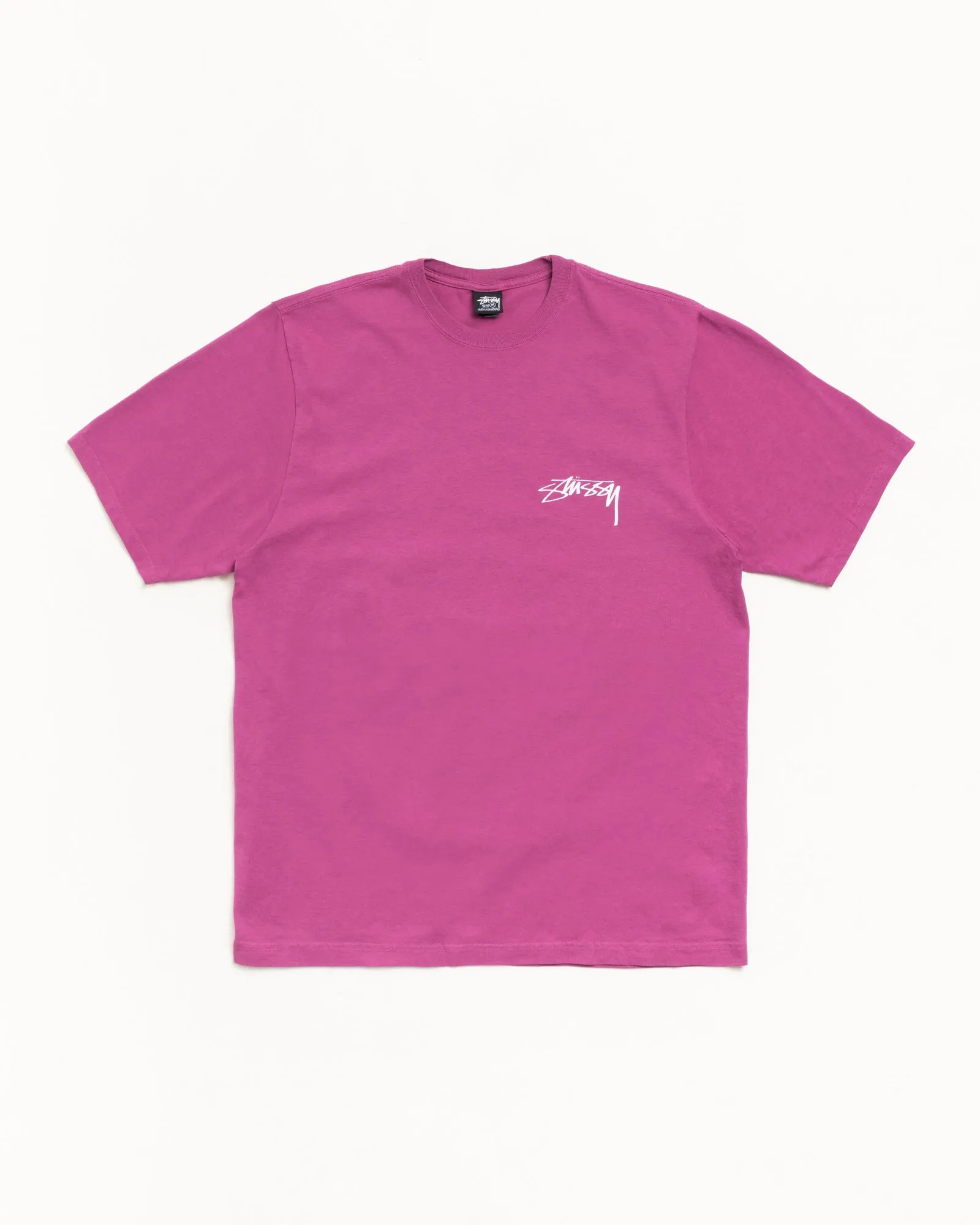 SKATE STACK TEE PIGMENT DYED sold by Stussy