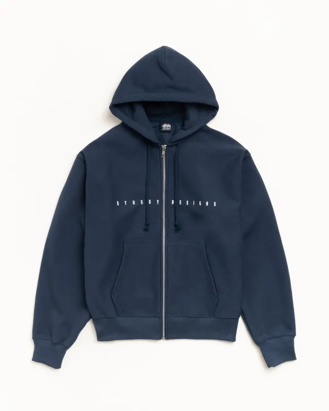 S BOX ZIP HOODIE made by Stussy