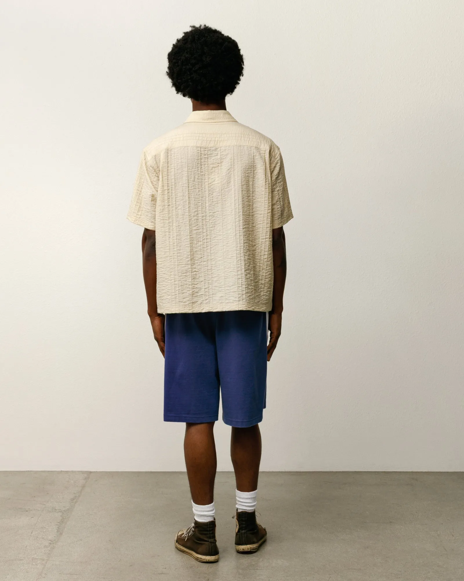 PLEATED TEXTURED SHIRT sold by Stussy product image thumbnail 5