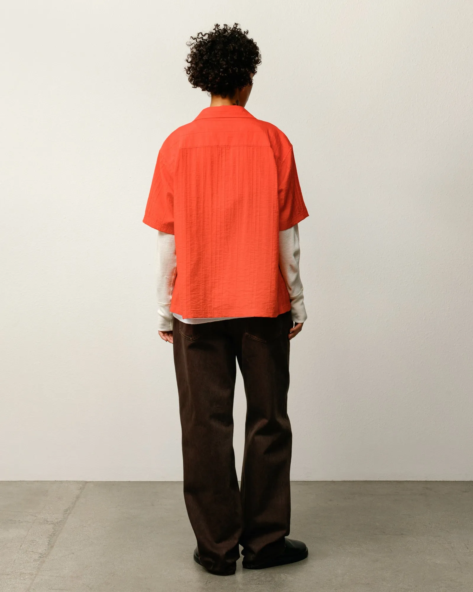 PLEATED TEXTURED SHIRT sold by Stussy product image thumbnail 2