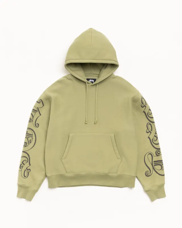 MOTIF PRINT HOODIE made by Stussy