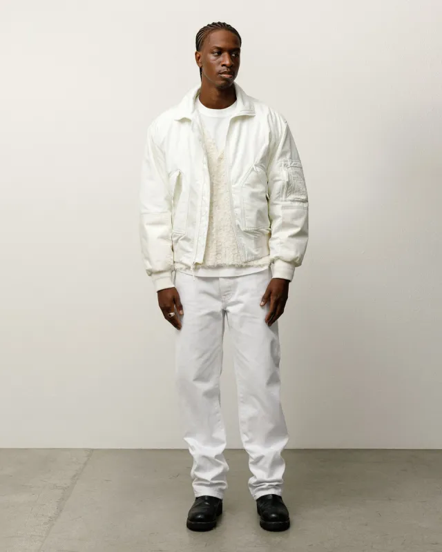 MOCK NECK FLIGHT BOMBER made by Stussy