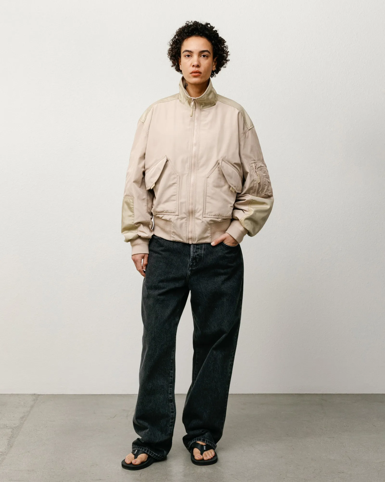 MOCK NECK FLIGHT BOMBER sold by Stussy product image thumbnail 3