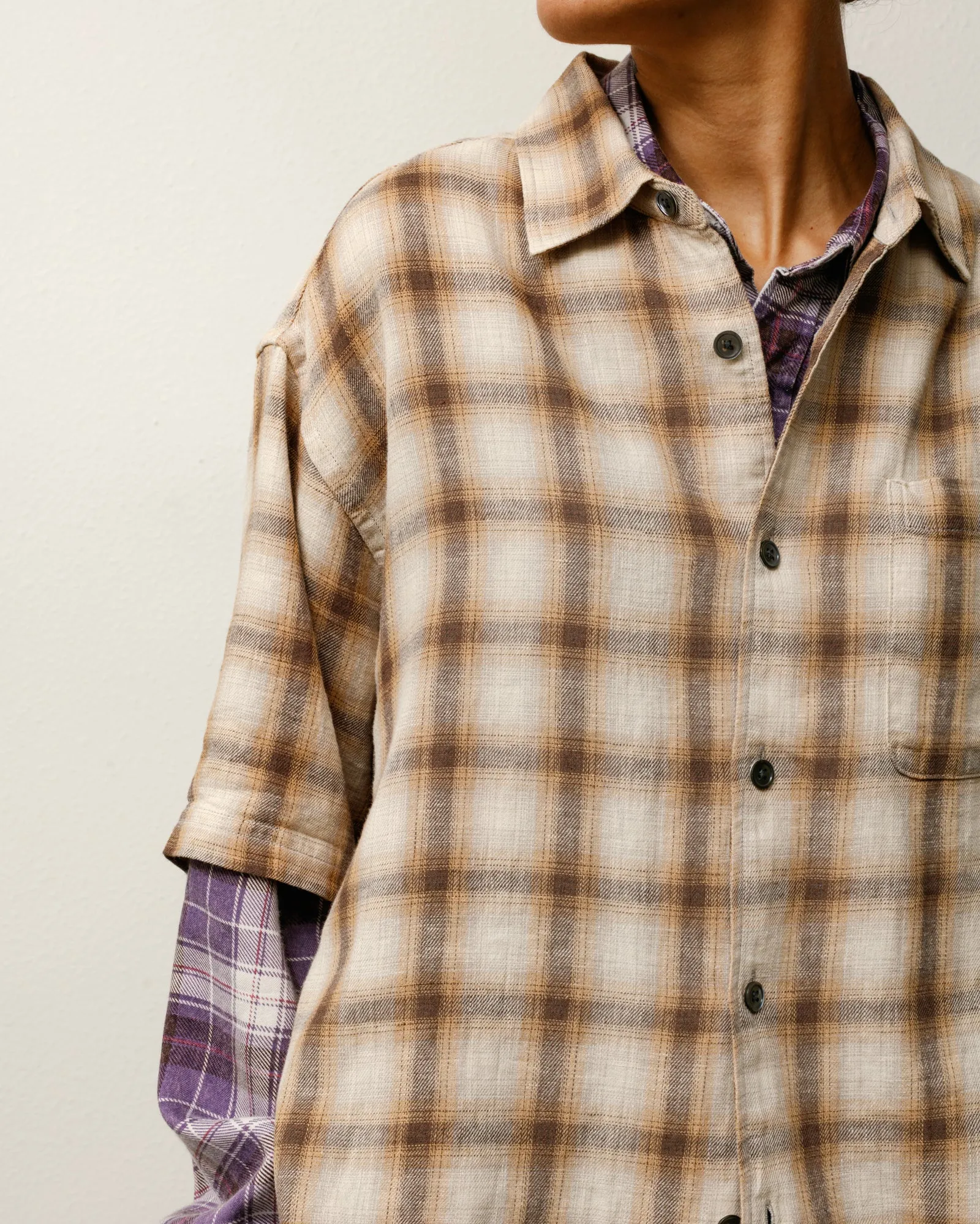 LIAM SS PLAID SHIRT sold by Stussy product image thumbnail 2
