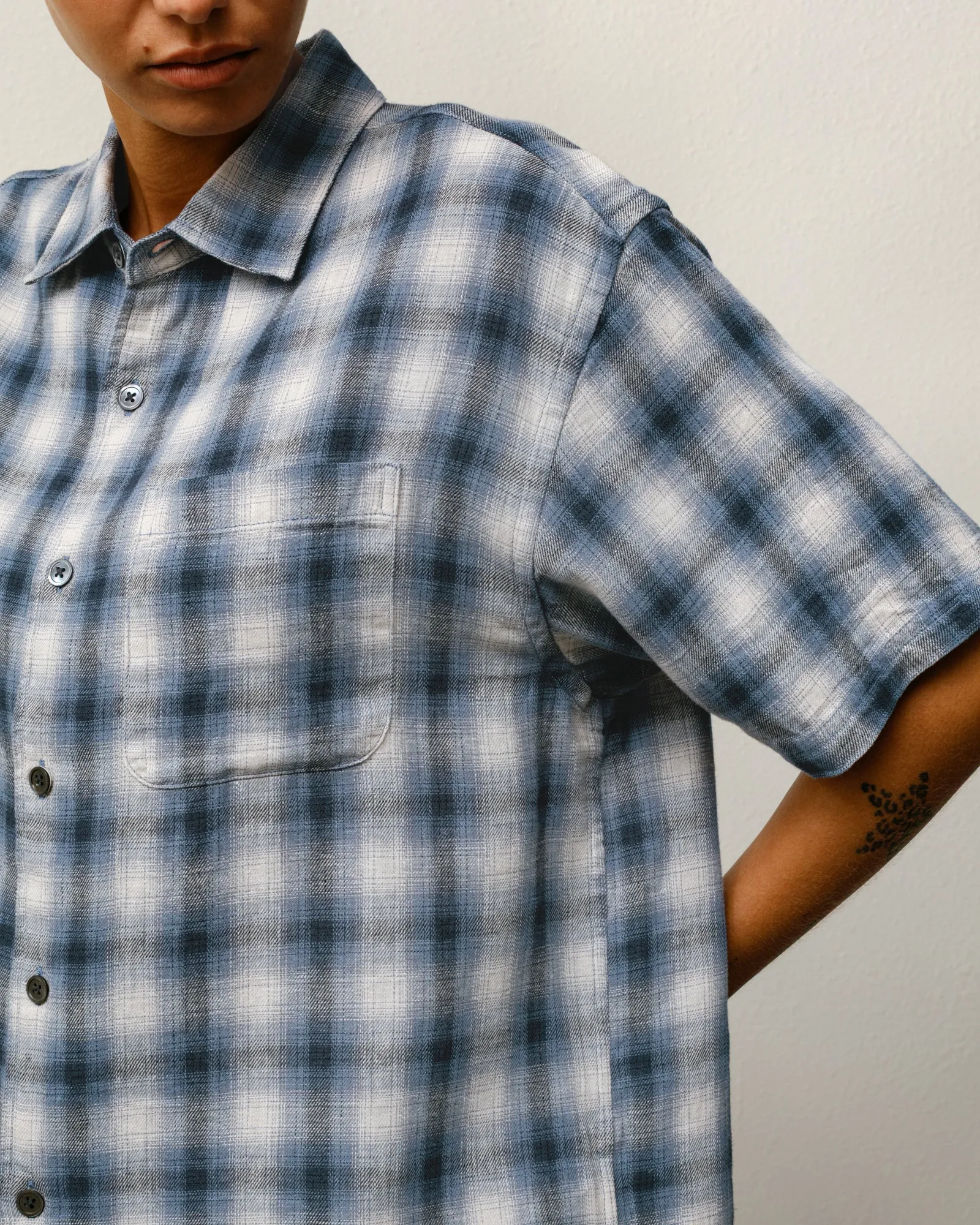 LIAM SS PLAID SHIRT sold by Stussy product image thumbnail 2