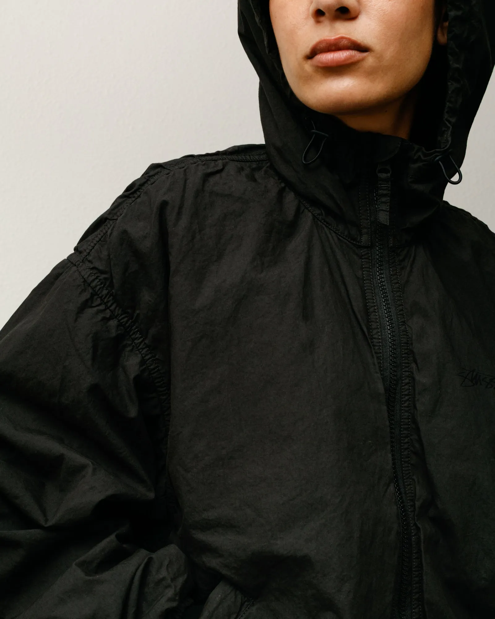DOUBLE COTTON HOODED JACKET sold by Stussy product image thumbnail 2