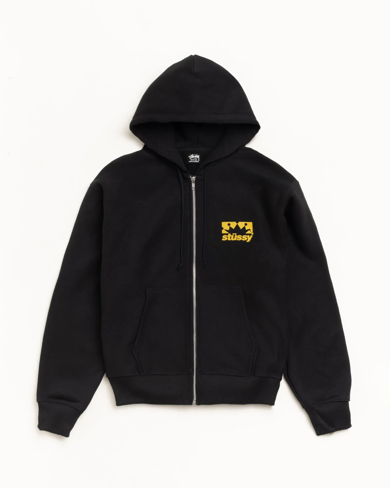 BOX CROWN ZIP HOODIE sold by Stussy