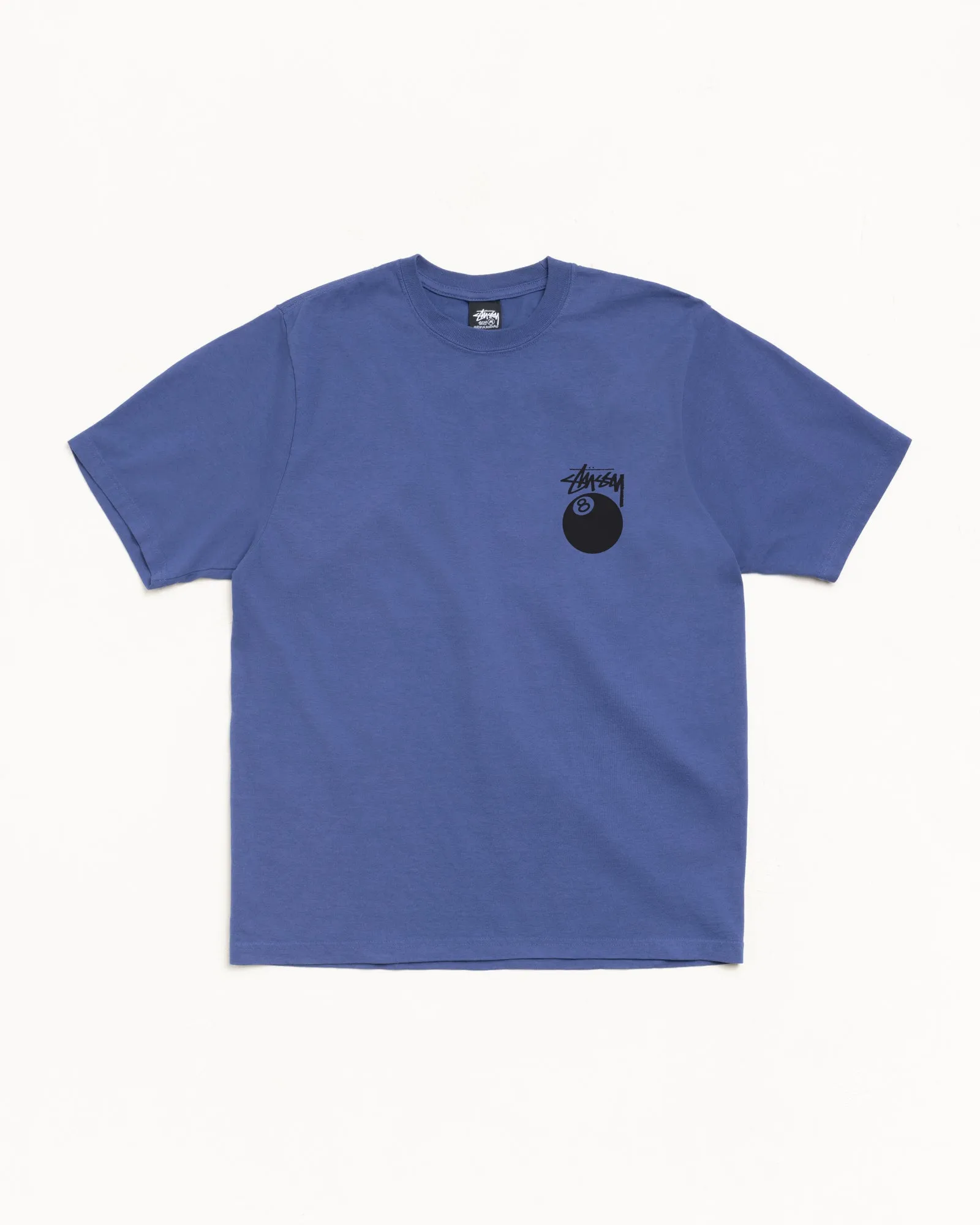 8 BALL TEE PIGMENT DYED sold by Stussy