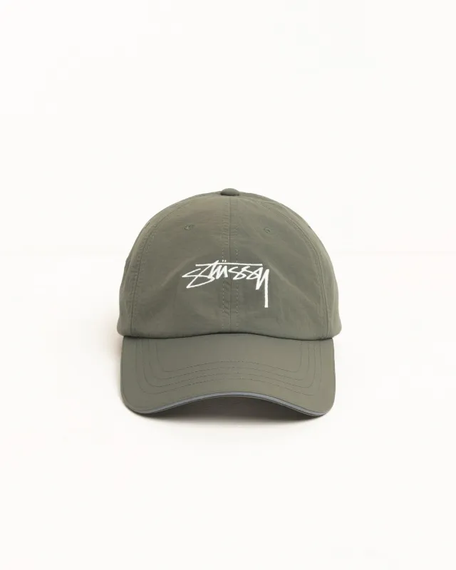 SMOOTH STOCK NYLON SPORT CAP made by Stussy