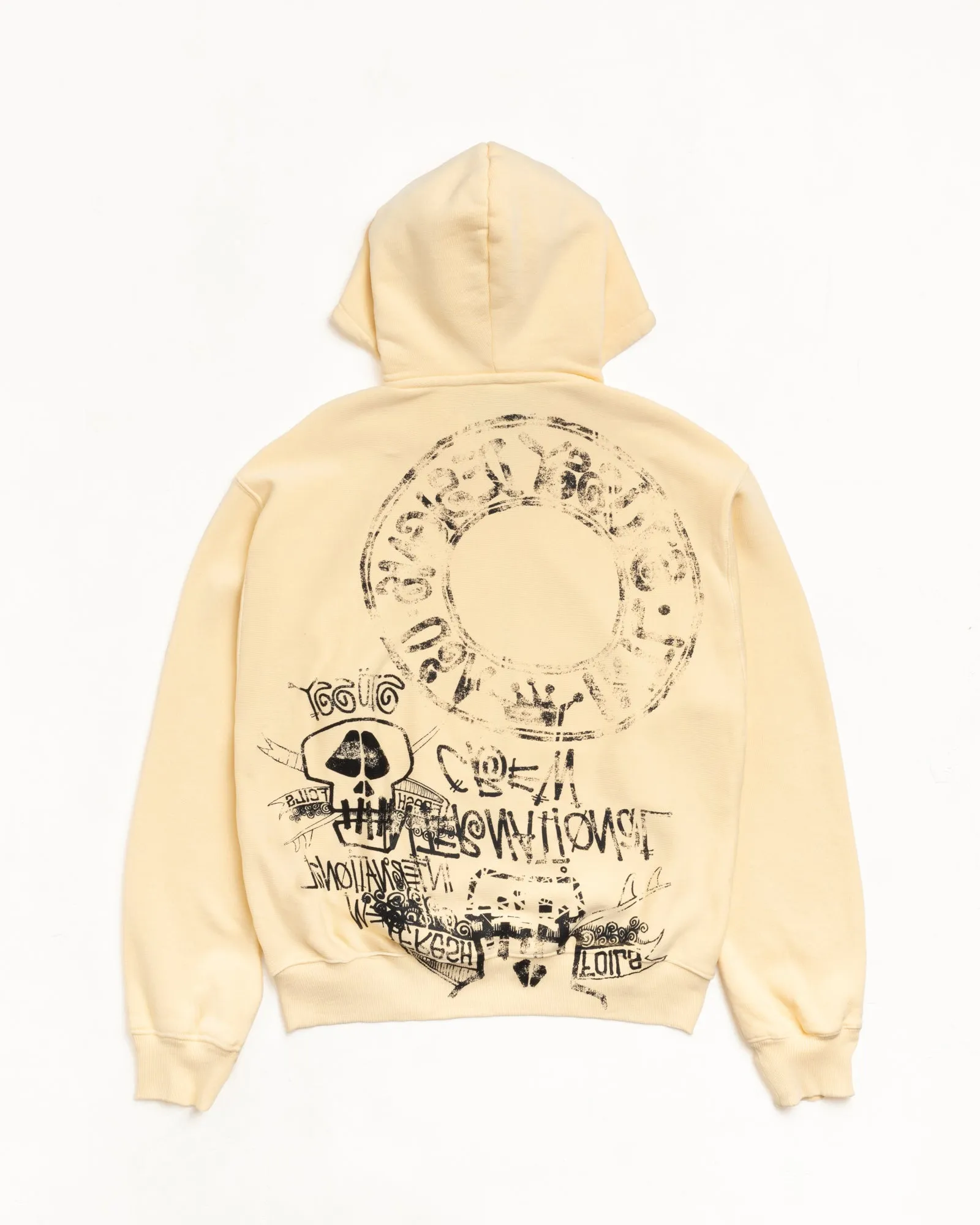 SKULLS ZIP HOODIE PIGMENT DYED sold by Stussy product image thumbnail 2