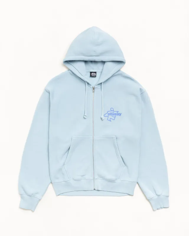 SURF SIZE ZIP HOODIE made by Stussy