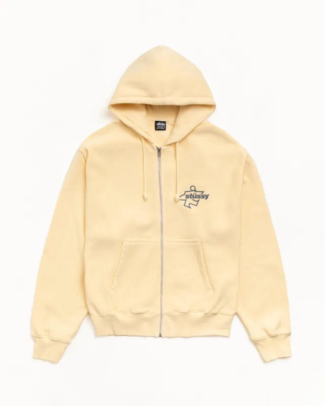 SURF SIZE ZIP HOODIE made by Stussy