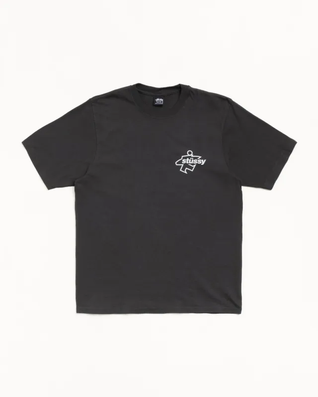 SURF SIZE TEE PIGMENT DYED made by Stussy