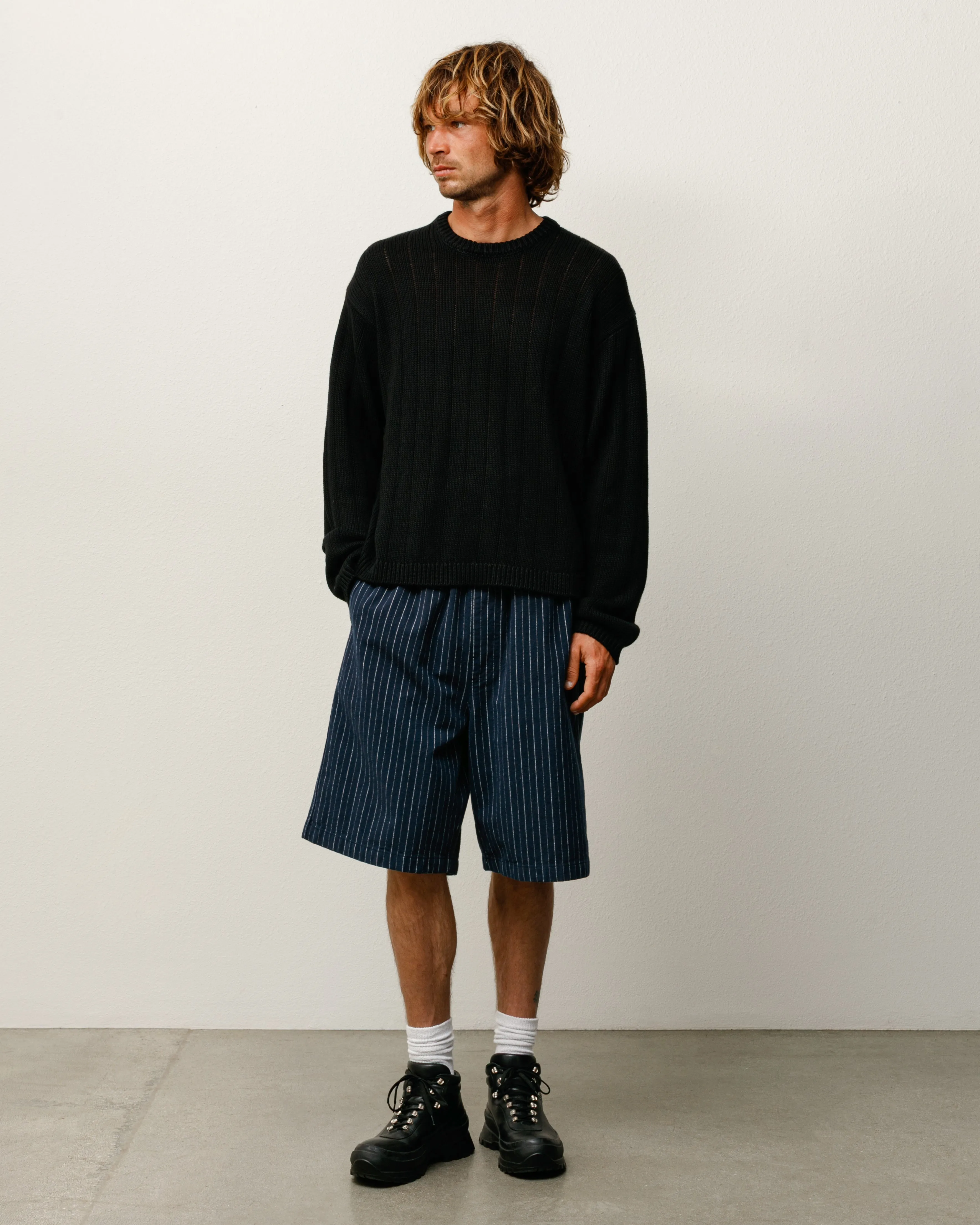 BUANA LOGO SWEATER sold by Stussy