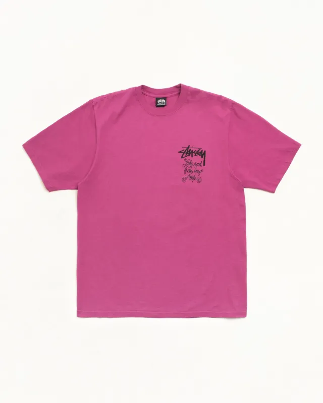 ANY ANGLE TEE PIGMENT DYED made by Stussy
