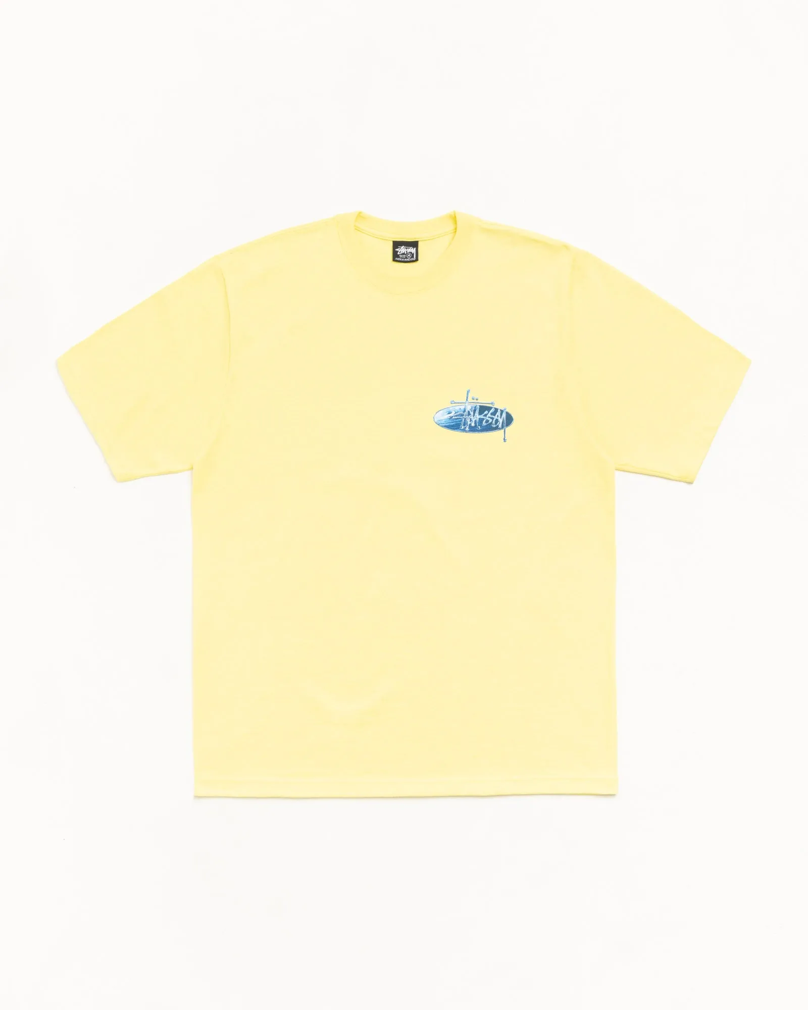 WAVE OVAL TEE sold by Stussy
