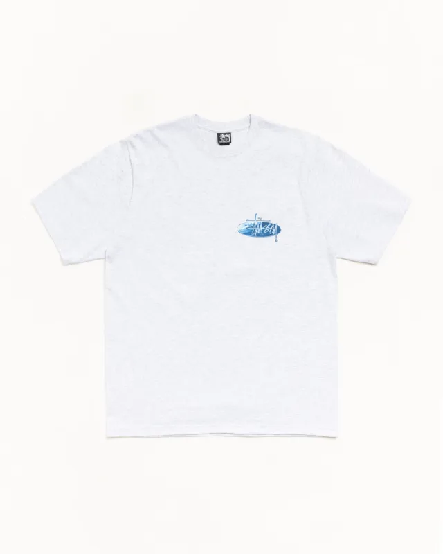 WAVE OVAL TEE made by Stussy