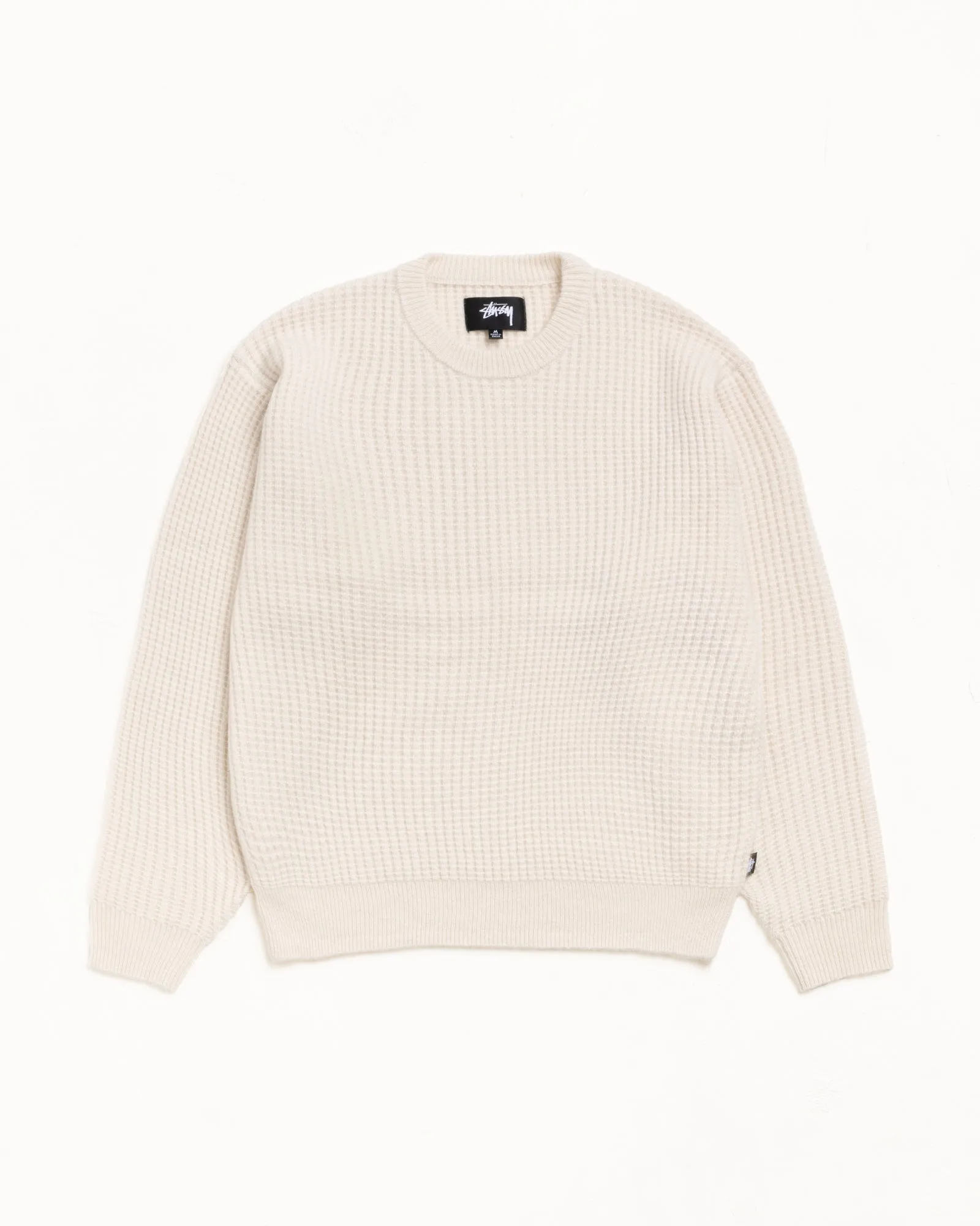 WAFFLE CASHMERE SWEATER sold by Stussy