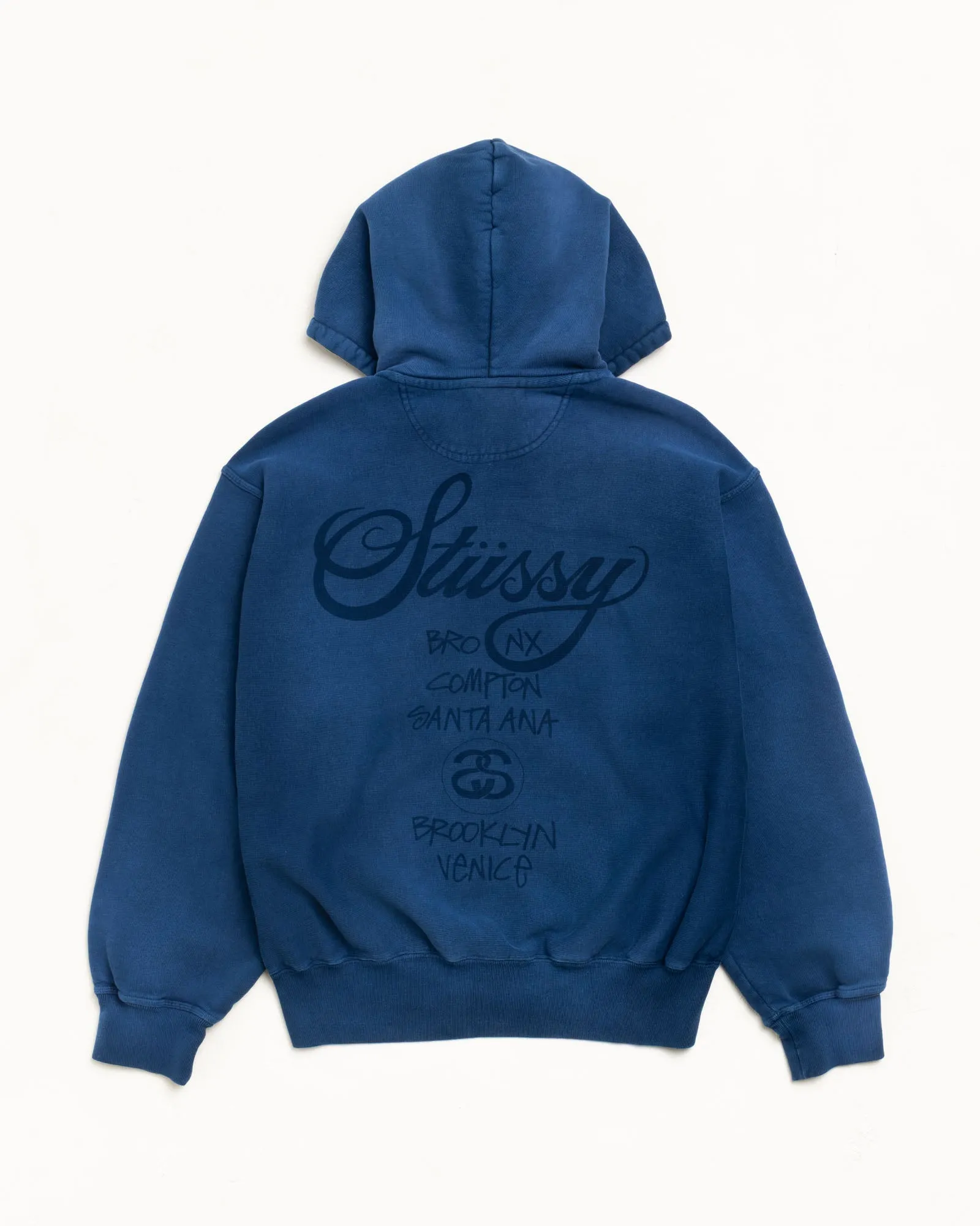 WORLD TOUR ZIP HOODIE sold by Stussy product image thumbnail 2