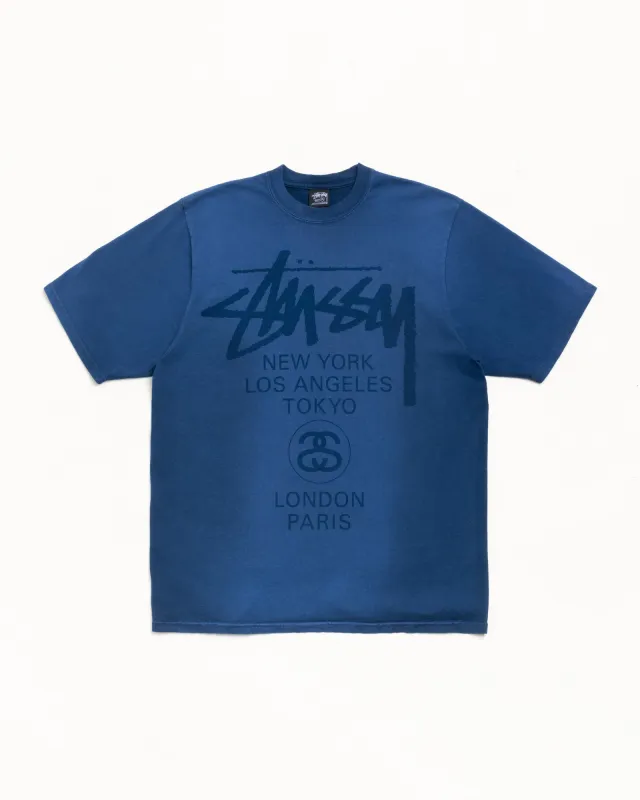 WORLD TOUR TEE made by Stussy