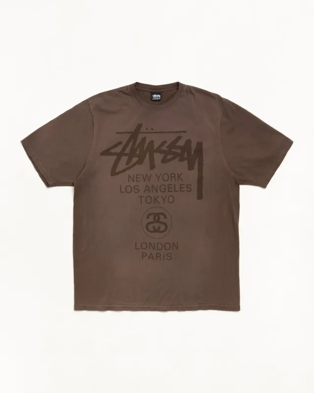 WORLD TOUR TEE made by Stussy