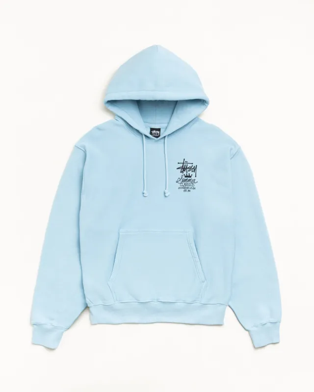 SUMMER CLASSICS HOODIE GARMENT DYED made by Stussy