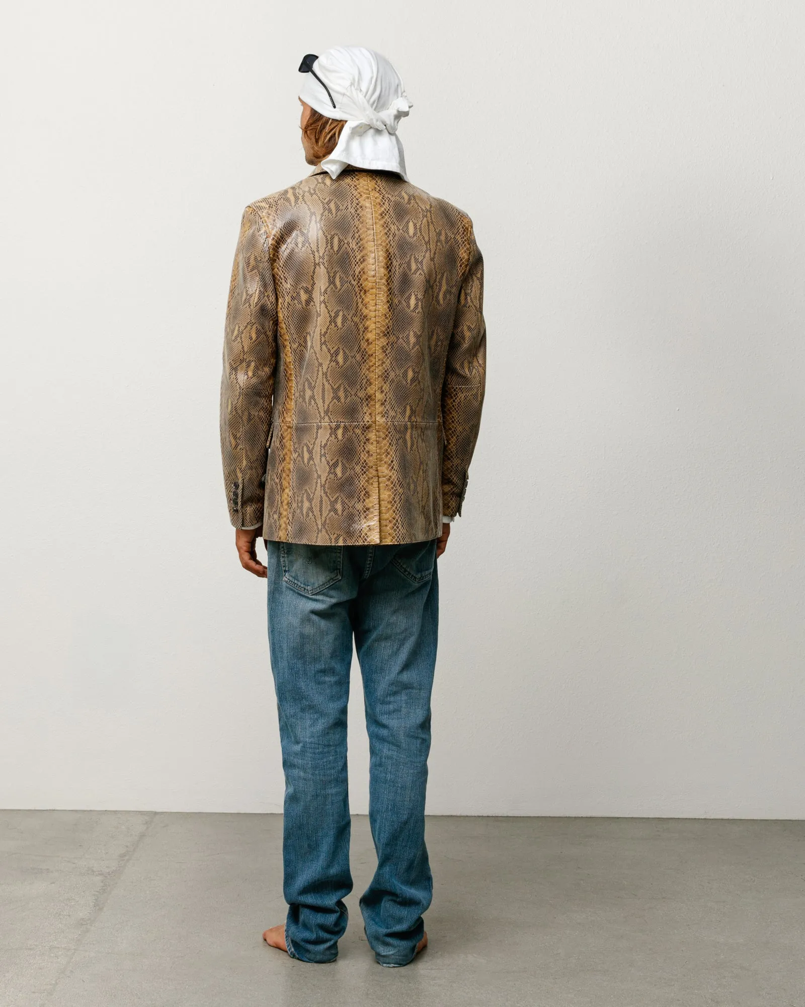 LEATHER BLAZER sold by Stussy product image thumbnail 3