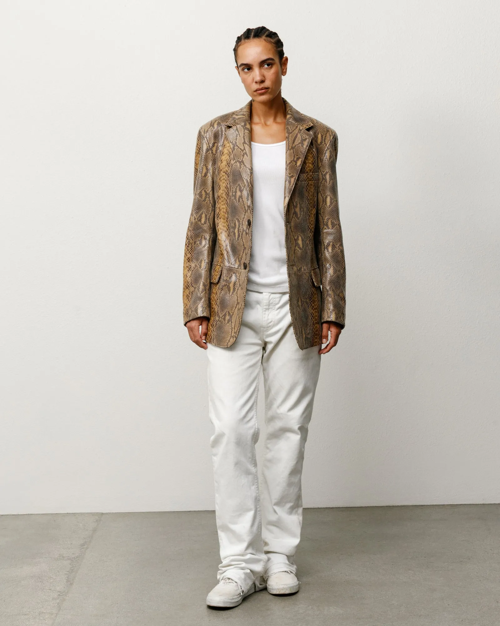 LEATHER BLAZER sold by Stussy product image thumbnail 5