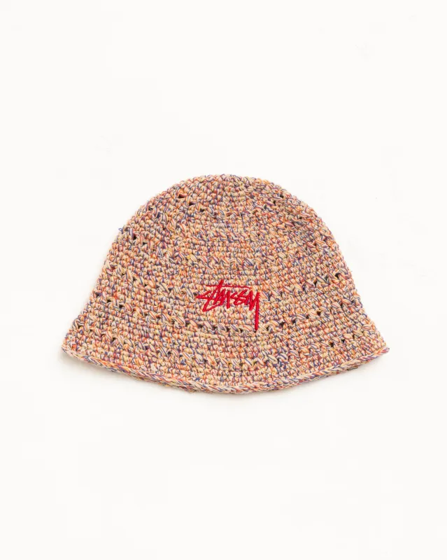 HEMP STOCK KNIT BUCKET HAT made by Stussy
