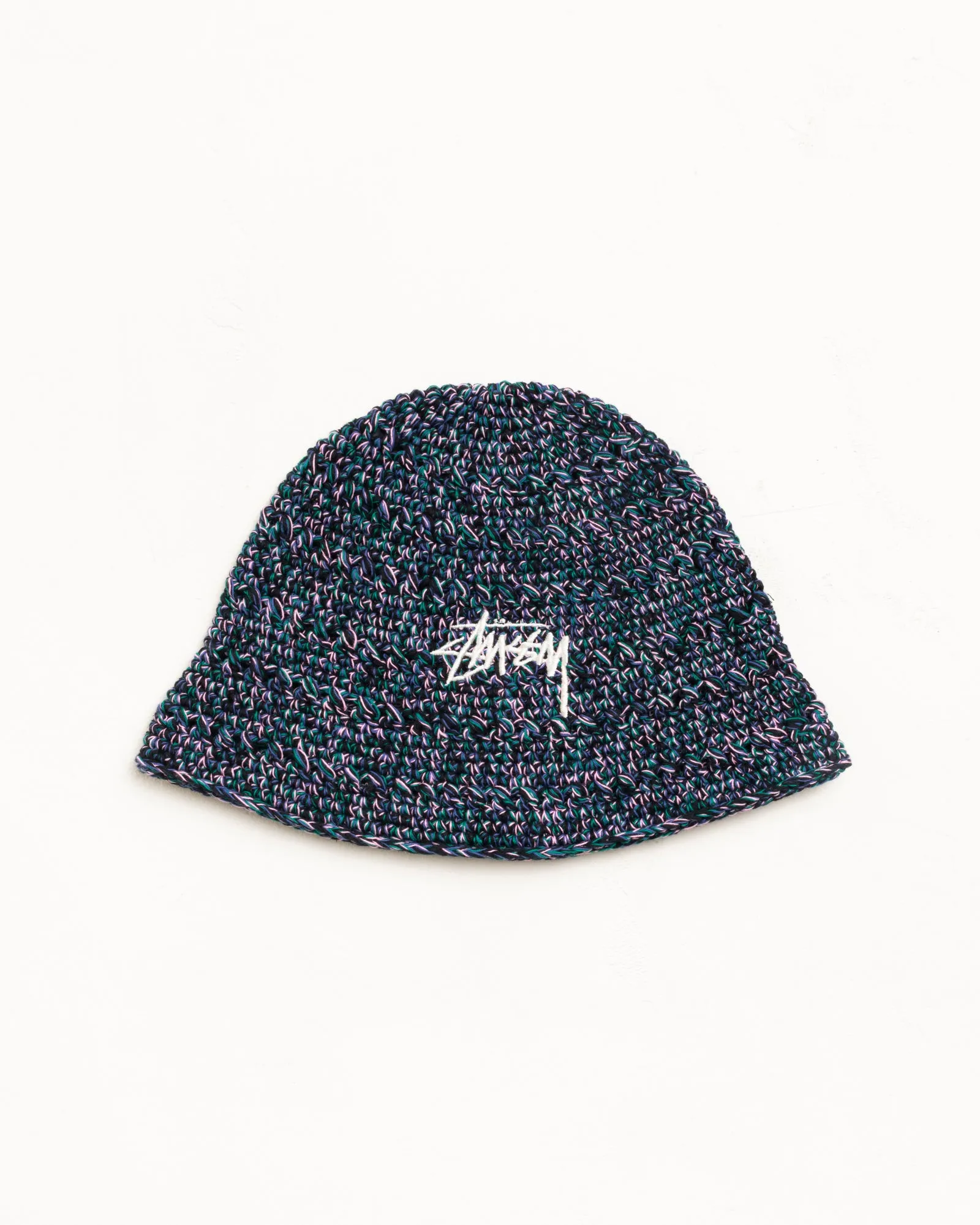 HEMP STOCK KNIT BUCKET HAT sold by Stussy