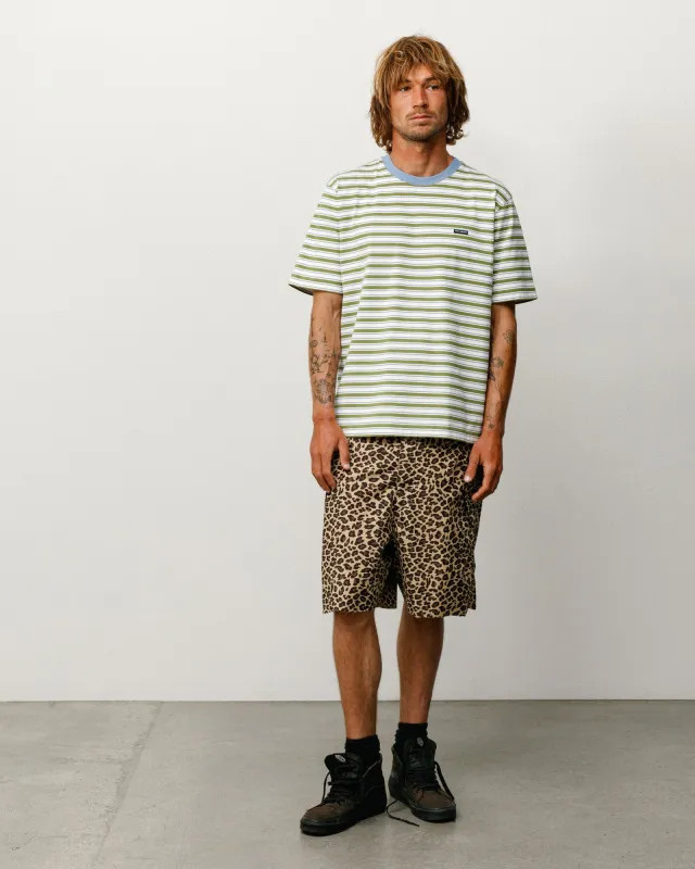BEACH STRIPE TEE made by Stussy