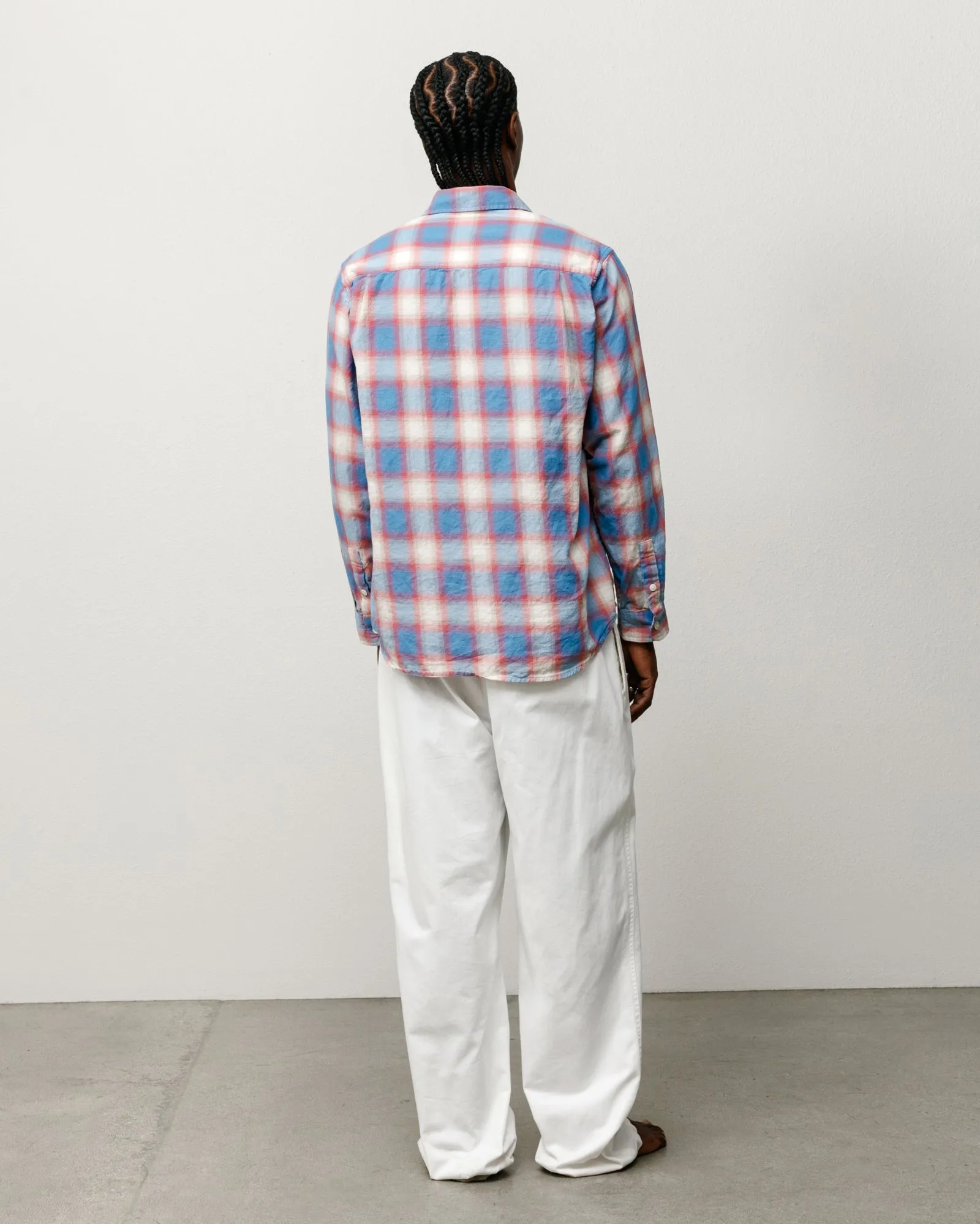 BEACH OMBRE PLAID SHIRT sold by Stussy product image thumbnail 3