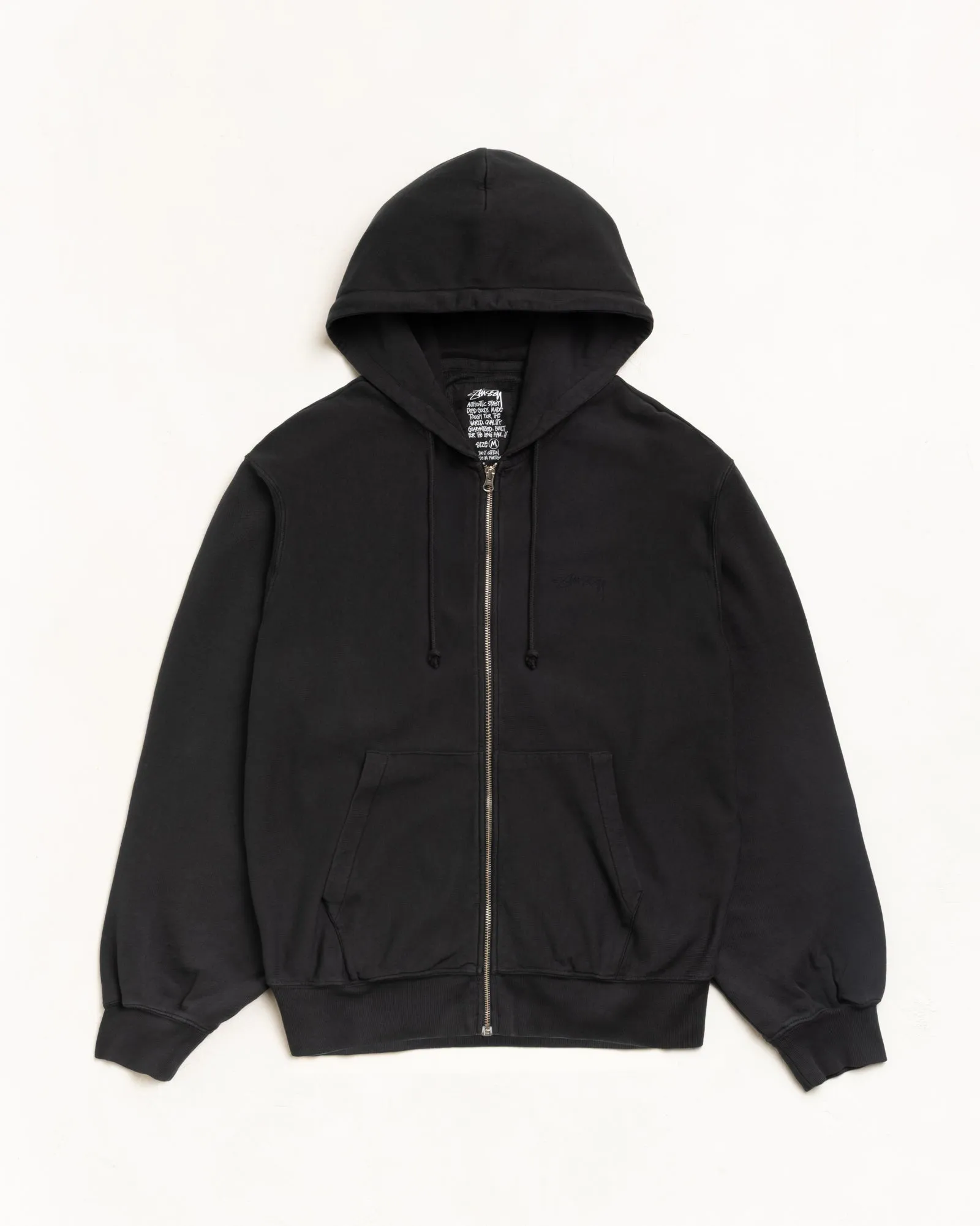 LIGHTWEIGHT TERRY ZIP HOODIE sold by Stussy product image thumbnail 5