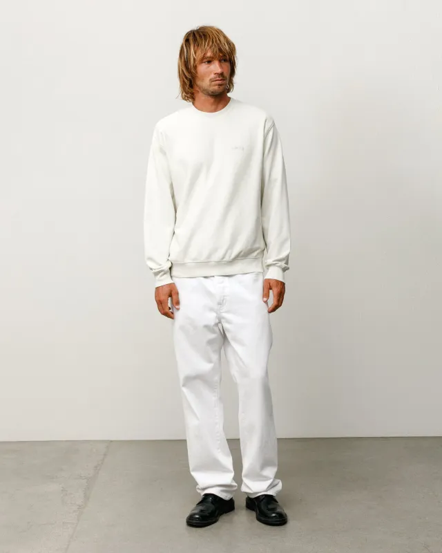 LIGHTWEIGHT TERRY CREW made by Stussy
