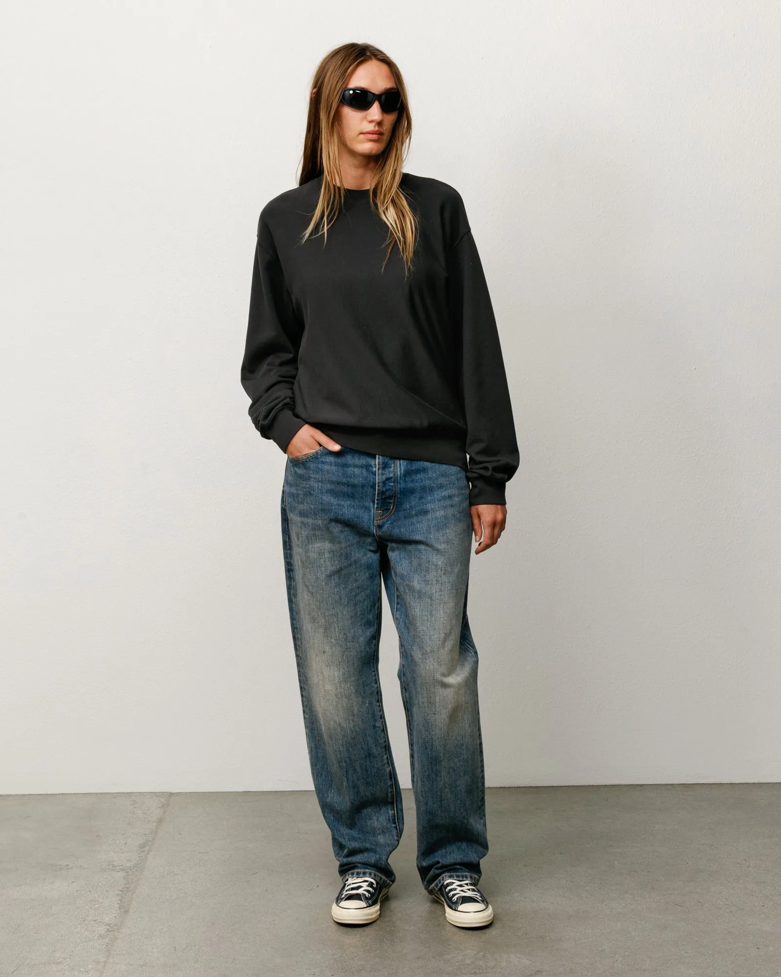 LIGHTWEIGHT TERRY CREW sold by Stussy