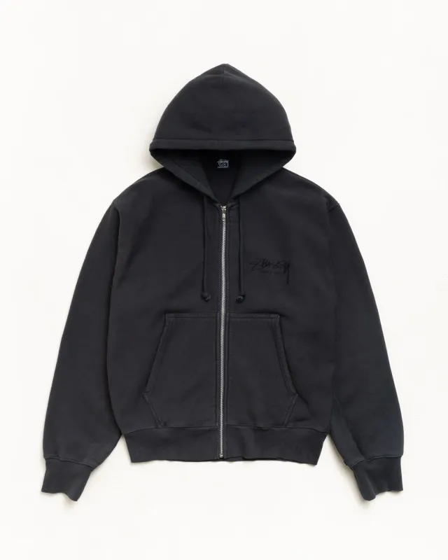 BEACH ROOTS ZIP HOODIE GARMENT DYED made by Stussy