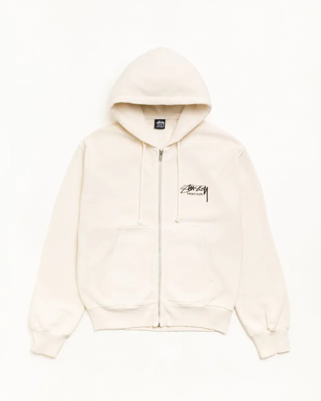 BEACH ROOTS ZIP HOODIE GARMENT DYED made by Stussy