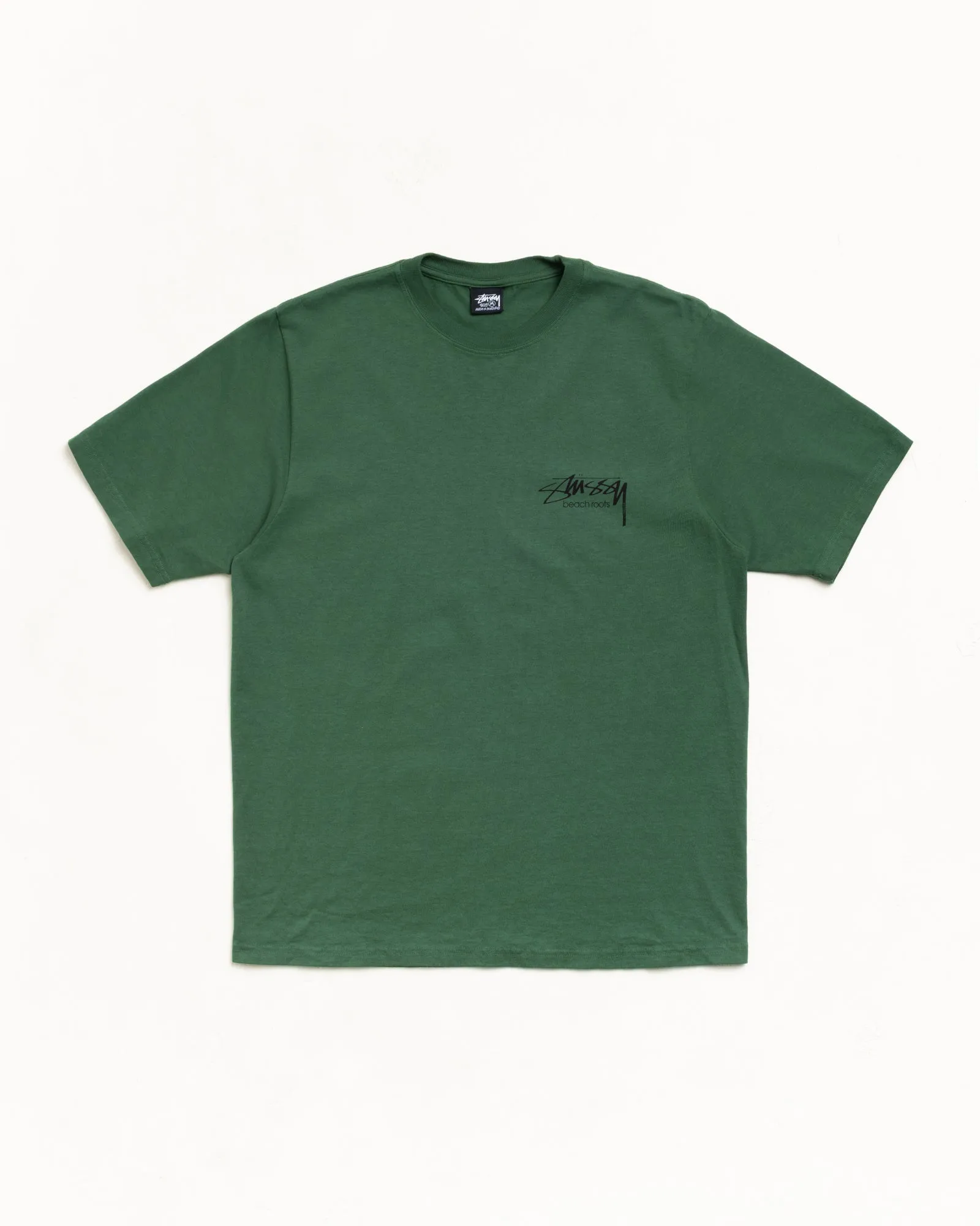 BEACH ROOTS TEE PIGMENT DYED sold by Stussy