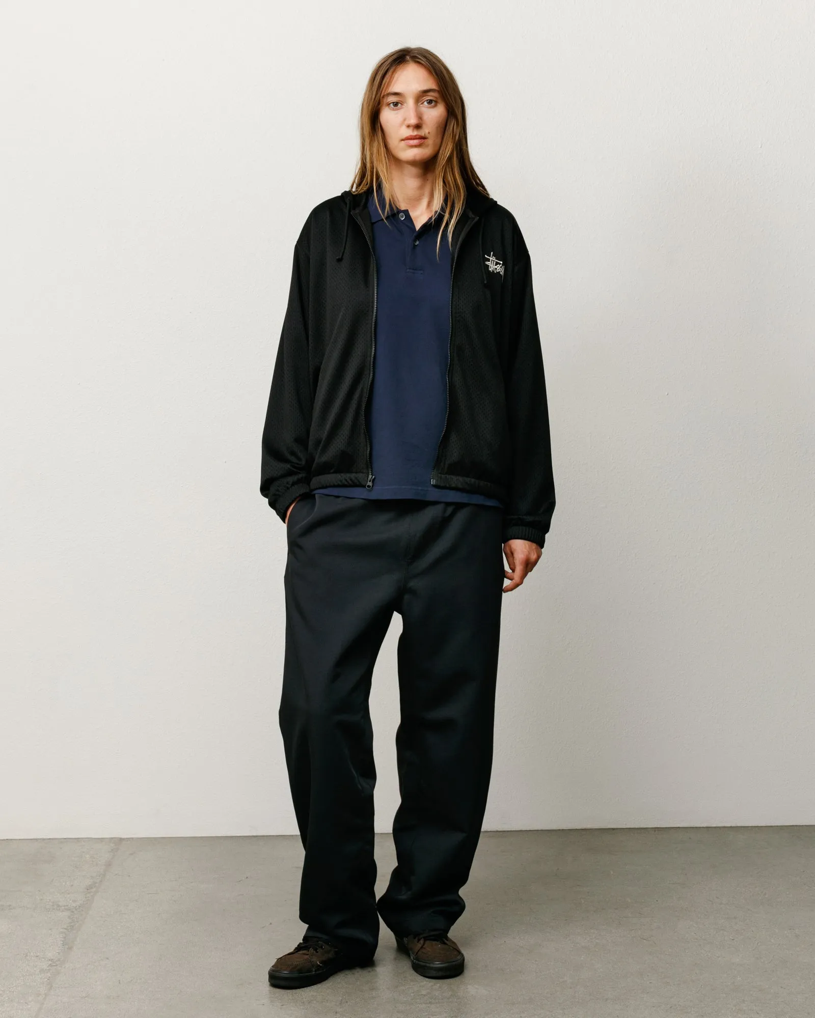 ATHLETIC MESH ZIP HOODIE sold by Stussy product image thumbnail 3